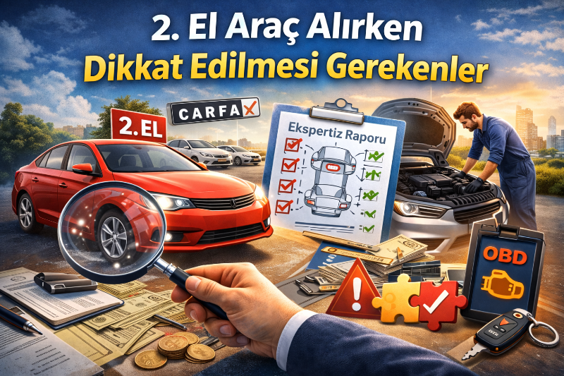2. El Arac Alirken Dikkat Edilmesi Gerekenler